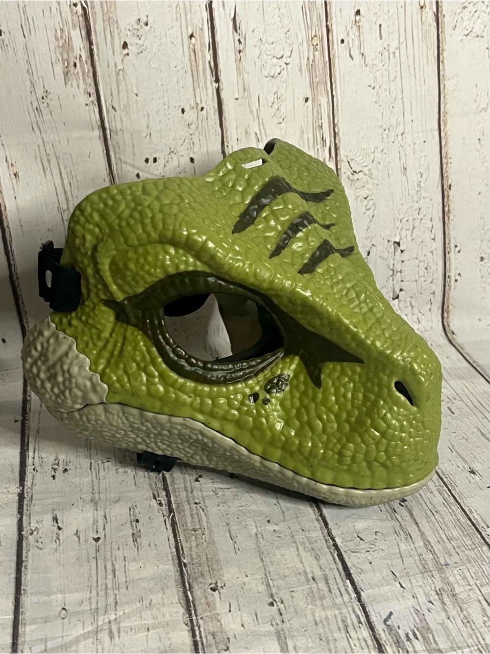 Jurassic World Green Velociraptor Raptor Dinosaur Mask Jurassic Park Toy
